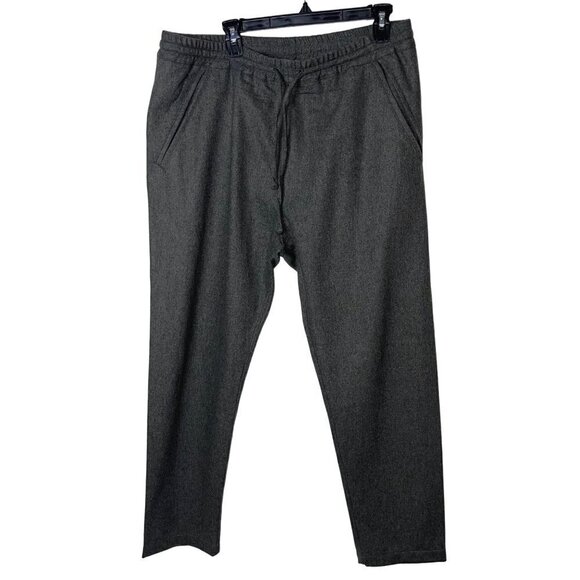 Billy Reid Mens Stanton Jogger Pants Size Large Gray Wool Blend Made In Italy - Picture 8 of 9